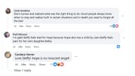 Comments by fans on the post (Image via Facebook/@Teresa C. Brad)